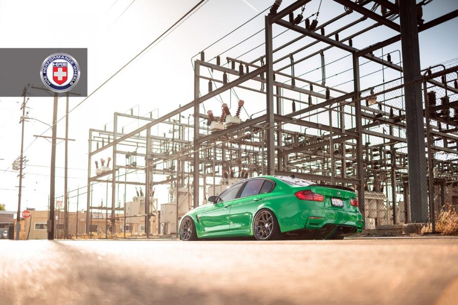  BMW M3 Sedan on HRE Wheels (HRE R101) 2015 года  (фото 5 из 10)